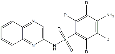 甲醇中磺胺喹恶啉-D4溶液，100μg/mL Sulfaquinoxaline-D4 Solution in Methanol, 100μg/mL