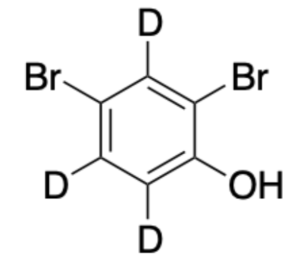 甲醇中2,4-二溴酚-D3溶液，100μg/mL 2,4-Dibromophenol-d3 Solution in Methanol, 100μg/mL