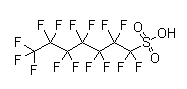 全氟庚基磺酸(含支链) Perfluoroheptanesulfonic acid (including branched chain)