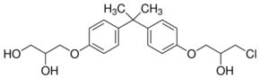 双酚 A (3-氯-2-羟丙基) (2,3-二羟基丙基)醚 Bisphenol A (3-chloro-2-hydroxypropyl) (2,3-dihydroxypropyl) ether