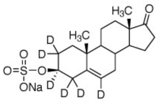 甲醇中脱氢表雄酮硫酸酯-D6钠盐溶液，100μg/mL Dehydroepiandrosterone sulfate-d6 sodium salt Solution in Methanol, 100μg/mL