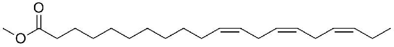 正己烷/甲苯中二十碳三烯酸甲酯(顺-11,14,17)溶液，1000μg/mL cis-11,14,17-Eicosatrienoic acid methyl ester Solution in Hexane/Toluene, 1000μg/mL