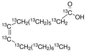 甲醇中十八碳烯酸(顺-9)-13C18溶液，100μg/mL cis-9-Octadecenoic acid-13C18 Solution in Methanol, 100μg/mL