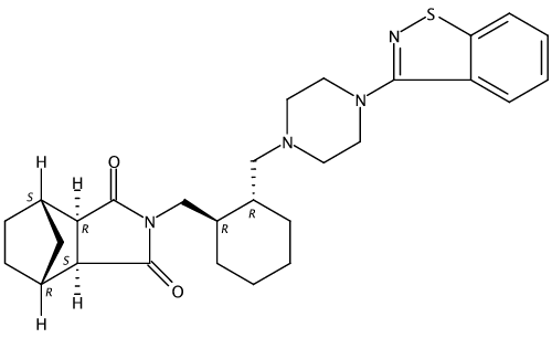 甲醇中鲁拉西酮溶液，1000μg/mL Lurasidone Solution in Methanol, 1000μg/mL