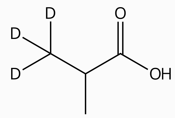甲醇中异丁酸-D3溶液，100μg/mL Isobutyric acid-d3 Solution in Methanol, 100μg/mL