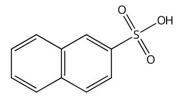水中2-萘磺酸溶液，100μg/mL 2-Naphthalenesulfonic acid Solution in Water, 100μg/mL