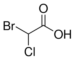 水中一溴一氯乙酸溶液，1000μg/mL Bromochloroacetic acid Solution in Water, 1000μg/mL