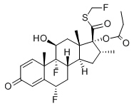 乙腈中氟替卡松丙酸酯溶液，100μg/mL Fluticasone propionate Solution in Acetonitrile, 100μg/mL