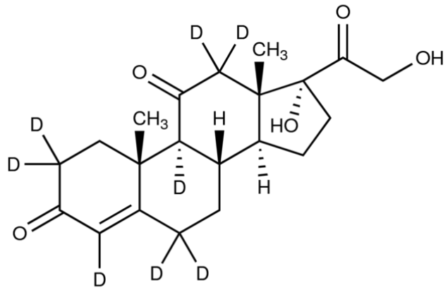 可的松-D8 Cortisone-d8