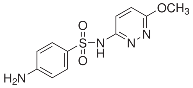 甲醇中磺胺甲氧哒嗪溶液，1000μg/mL Sulfamethoxypyridazine Solution in Methanol, 1000μg/mL