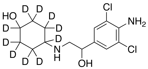 甲醇中克伦塞罗-D10溶液，100μg/mL Clencyclohexerol-d10 Solution in Methanol, 100μg/mL