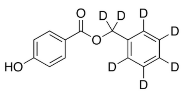 甲醇中对羟基苯甲酸苄酯-D7溶液，100μg/mL Benzyl p-hydroxybenzoate-d7 Solution in Methanol, 100μg/mL