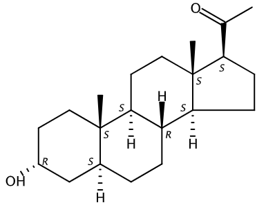 乙腈中(3α)-别孕烷醇酮溶液，100μg/mL (3α)-Allopregnanolone Solution in Acetonitrile, 100μg/mL