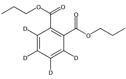 正己烷中邻苯二甲酸二丙酯-D4溶液，100μg/mL Dipropyl phthalate-d4 Solution in Hexane, 100μg/mL