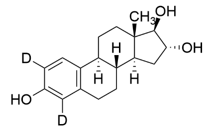 甲醇中雌三醇-D2溶液，100μg/mL Estriol-d2 Solution in Methanol, 100μg/mL