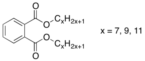 正己烷中二烷基(C7-C11-支链和线性)邻苯二甲酸酯溶液，1000μg/mL Dialkyl(C7-11-branched and linear) phthalate Solution in Hexane, 1000μg/mL