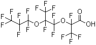 甲醇中全氟-2,5-二甲基-3,6-二氧杂-壬酸溶液，50μg/mL Perfluoro-2,5-dimethyl-3,6-dioxa-nonanoic acid Solution in Methanol, 50μg/mL