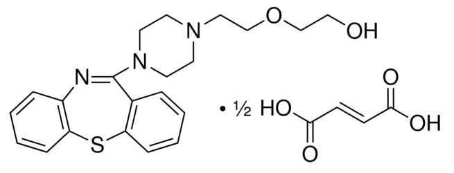 喹硫平半富马酸盐 Quetiapine hemifumarate