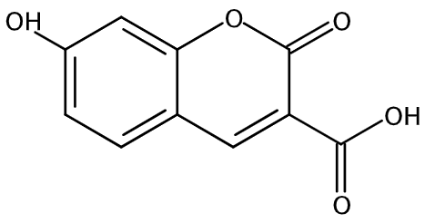 乙腈中7-羟基香豆素-3-羧酸溶液，100μg/mL 7-Hydroxycoumarin-3-carboxylic acid Solution in Acetonitrile, 100μg/mL