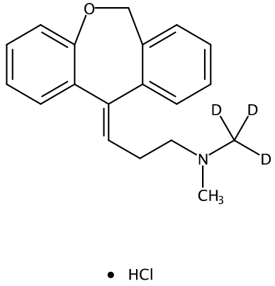甲醇中多塞平-D3盐酸盐溶液，100μg/mL Doxepin-d3 hydrochloride Solution in Methanol, 100μg/mL
