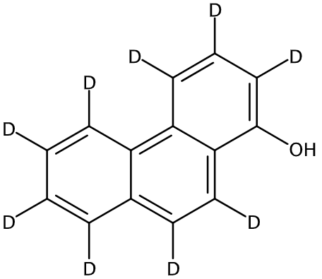 甲醇中1-羟基菲-D9溶液，100μg/mL 1-Hydroxy-phenanthrene-d9 Solution in Methanol, 100μg/mL