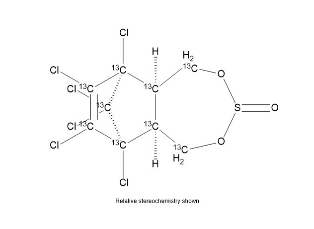 正己烷中β-硫丹-13C9溶液，10μg/mL β-Endosulfan-13C9 Solution in Hexane, 10μg/mL