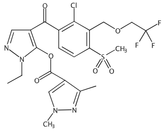 乙腈中苯唑氟草酮溶液，100μg/mL Fenpyrazone Solution in Acetonitrile, 100μg/mL