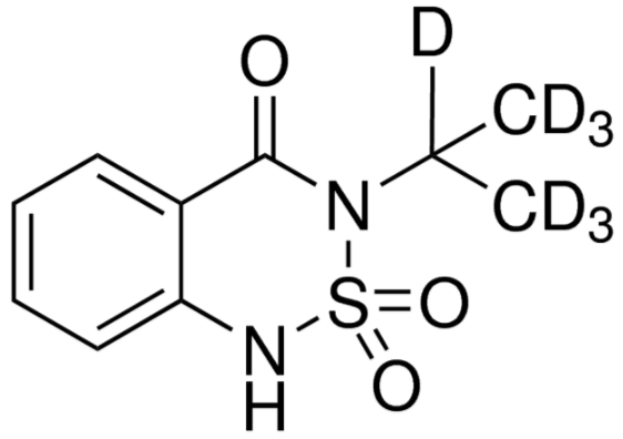 乙腈中灭草松-D7溶液，100μg/mL Bentazon-d7 Solution in Acetonitrile, 100μg/mL