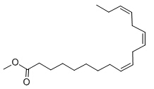 正己烷中(9Z,12Z,15Z)-亚麻酸甲酯溶液，1000μg/mL (9Z,12Z,15Z)-Methyl linolenate Solution in Hexane, 1000μg/mL