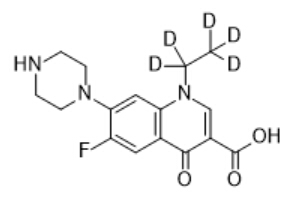 甲醇中诺氟沙星-D5溶液，100μg/mL Norfloxacin-d5 Solution in Methanol, 100μg/mL