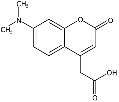 乙腈中7-(二甲氨基)香豆素-4-乙酸溶液，100μg/mL 7-(Dimethylamino)coumarin-4-acetic acid Solution in Acetonitrile, 100μg/mL