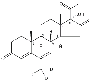 乙腈中美仑孕酮-D3溶液，10μg/mL Melengestrol-d3 Solution in Acetonitrile, 10μg/mL