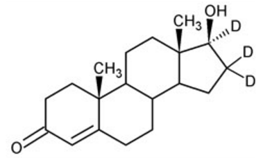 乙腈中睾酮-D3溶液，100μg/mL Testosterone-d3 Solution in Acetonitrile, 100μg/mL