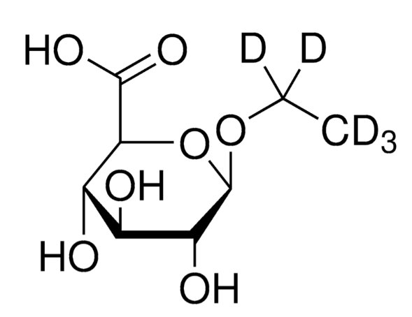 甲醇中乙基β-D-葡糖苷酸-D5溶液，100μg/mL Ethyl β-D-glucuronide-d5 Solution in Methanol, 100μg/mL
