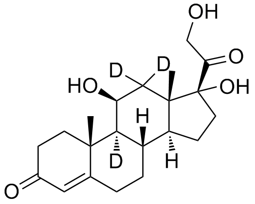 氢化可的松-D3 Hydrocortisone-d3