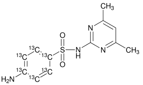 磺胺二甲嘧啶-13C6 Sulfamethazine-13C6