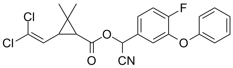 正己烷中氟氯氰菊酯溶液，100μg/mL Cyfluthrin Solution in Hexane, 100μg/mL