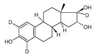 甲醇中雌三醇-D3溶液，100μg/mL Estriol-d3 Solution in Methanol, 100μg/mL