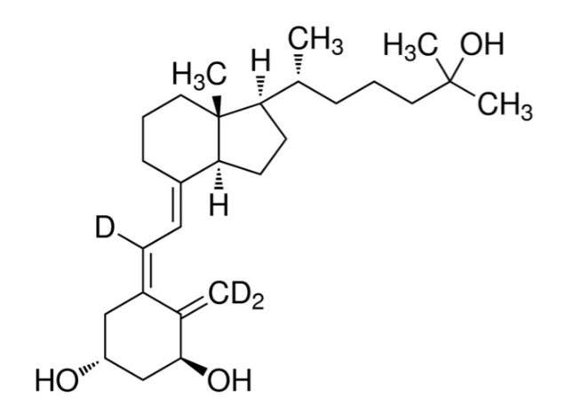 乙醇中1α,25-二羟基维生素 D3-D3溶液，5μg/mL 1α,25-Dihydroxyvitamin D3-d3 Solution in Ethanol, 5μg/mL