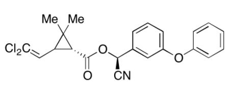 丙酮中β-氯氰菊酯溶液，100μg/mL β-Cypermethrin Solution in Acetone, 100μg/mL