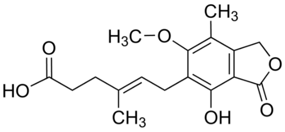 乙腈中霉酚酸溶液，100μg/mL Mycophenolic acid Solution in Acetonitrile, 100μg/mL