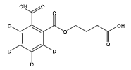 乙腈中单(3-羧基丙基)邻苯二甲酸酯-D4溶液，100μg/mL Mono (3-carboxypropyl) phthalate-d4 Solution in Acetonitrile, 100μg/mL