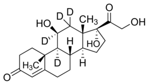 甲醇中氢化可的松-D4溶液，100μg/mL Hydrocortisone-d4 Solution in Methanol, 100μg/mL