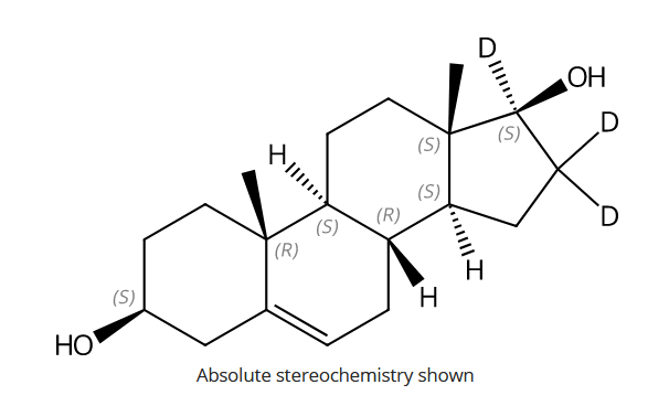 甲醇中5-雄烯二醇-D3溶液，10μg/mL Androstenediol-D3 Solution in Methanol, 10μg/mL