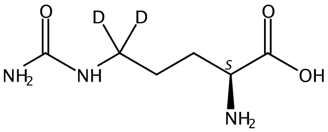 水中L-瓜氨酸-D2溶液，1000μg/mL L-Citrulline-d2 Solution in Water, 1000μg/mL