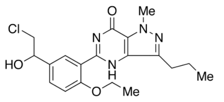 甲醇中羟基氯地那非溶液，1000μg/mL Hydroxy chlorodenafil Solution in Methanol, 1000μg/mL