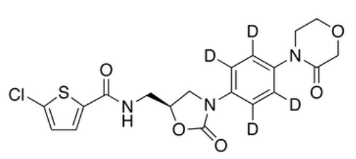乙腈中利伐沙班-D4溶液，100μg/mL Rivaroxaban-d4 Solution in Acetonitrile, 100μg/mL