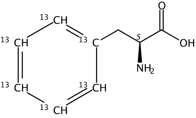 水中L-苯丙氨酸-13C6溶液，100μg/mL L-Phenylalanine-13C6 Solution in Water, 100μg/mL