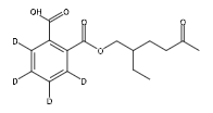 乙腈中单(2-乙基-5-氧己基)邻苯二甲酸酯-D4溶液，100μg/mL Mono-(2-ethyl-5-oxohexyl) phthalate-d4 Solution in Acetonitrile, 100μg/mL