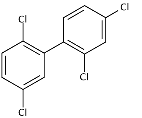 正己烷中2,2',4,5'-四氯联苯溶液，100μg/mL 2,2',4,5'-Tetrachlorobiphenyl Solution in Hexane, 100μg/mL